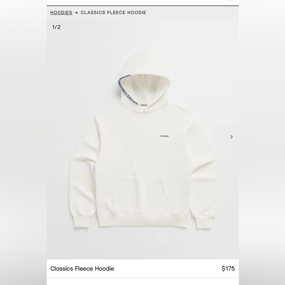 Madhappy hoodie size small